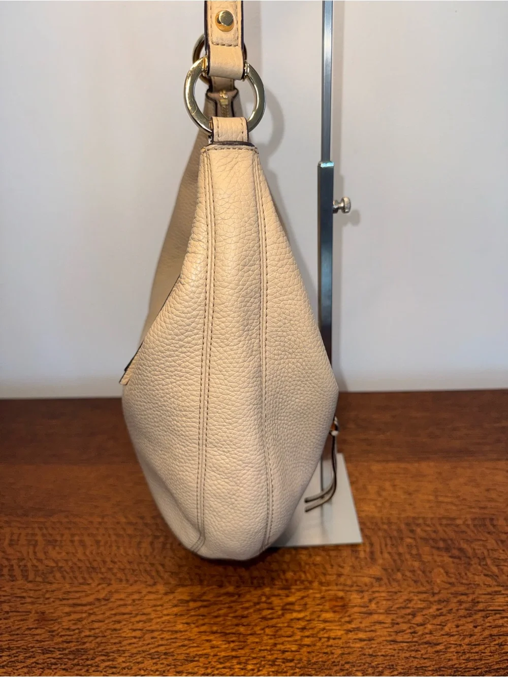 Michael Michael Kors Lydia Large Leather Hobo Bag